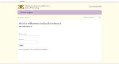 Desktop Screenshot of anmelden.justiz-bw.de